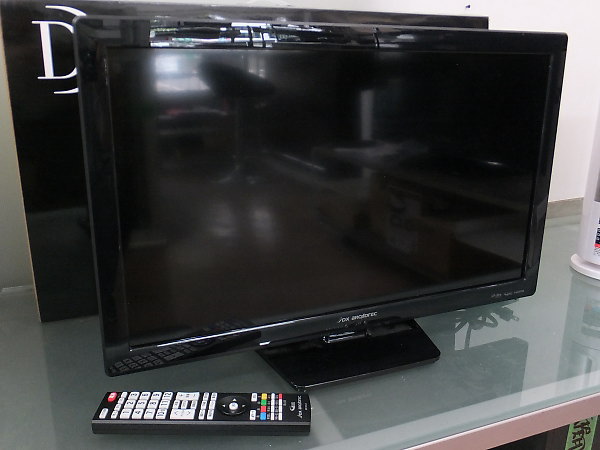 「DXアンテナ 24型液晶テレビ LVW246T」を大阪市東成区で買取(6月29日)
