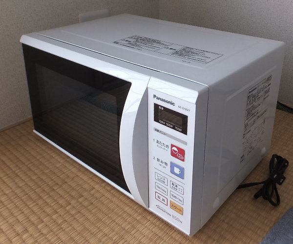 「パナソニック 850W 電子レンジ NE-EH227」を大阪府高槻市で買取(8月30日)