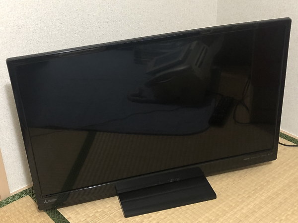 「三菱 32V型 LED液晶テレビ REAL LCD-32LB8」を大阪府寝屋川市で買取(11月15日)