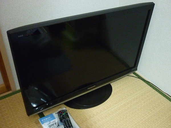 「Panasonic HDD内蔵(250GB) 37V型液晶テレビ VIERA TH-L37R1」を大阪市城東区で買取(11月24日)