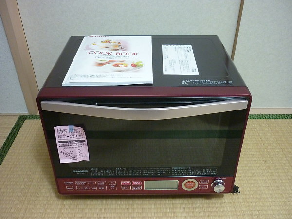 「シャープ 過熱水蒸気オーブンレンジ RE-SS10B-R」を大阪府吹田市で買取(3月26日)