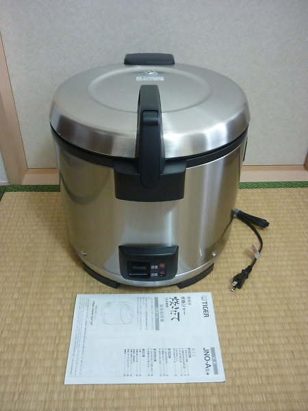 「TIGER タイガー 業務用 2升炊き炊飯器 JNO-A360」を大阪市北区で買取(4月9日)
