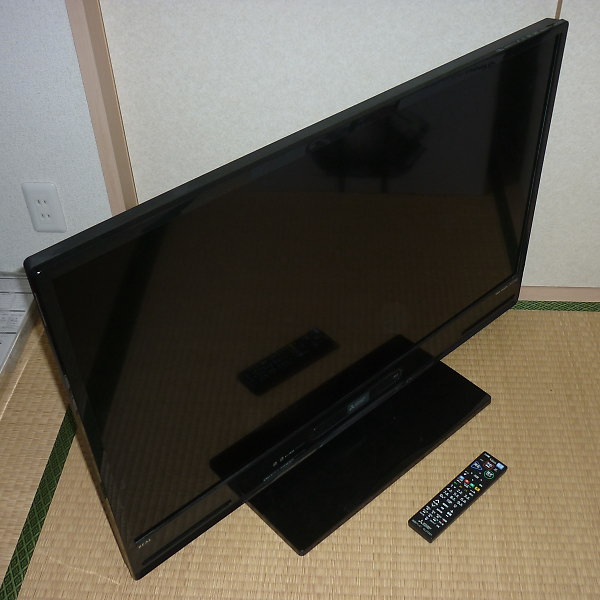 「三菱 40型LED液晶テレビ ブルーレイレコーダー＆HDD搭載 REAL(リアル) LCD-A40BHR10」を大阪市西成区で買取(4月22日)