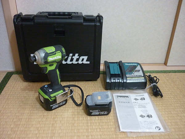 「マキタ makita 14.4V 6.0Ah 充電式インパクトドライバー TD160DRGXL」を大阪府守口市で買取(7月14日)