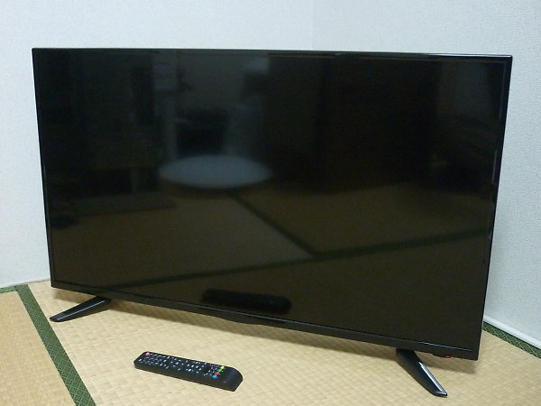 GANPLE 40型液晶テレビを買取