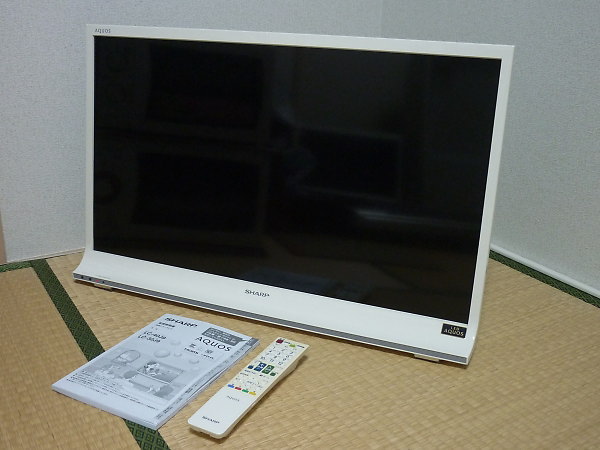 テレビ SHARP LED AQUOS LC-32J9-W 32型