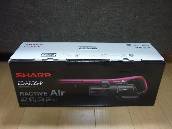 SHARP サイクロン式コードレススティッククリーナー RACTIVE Air EC