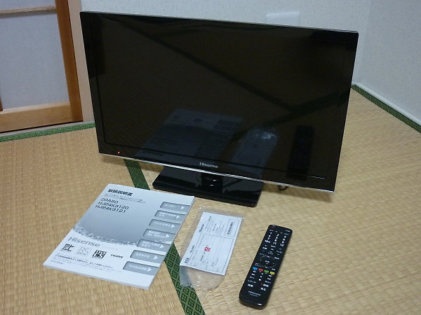 「Hisense ハイセンス 24型LED液晶テレビ HJ24K3121」を大阪市淀川区で買取(12月10日)