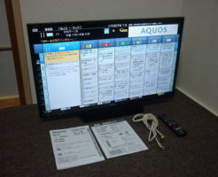 シャープ液晶テレビ LC-32S5を買取