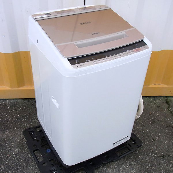 日立 8.0kg 全自動洗濯機 ビートウォッシュ BW-V80C」を大阪市東淀川区 
