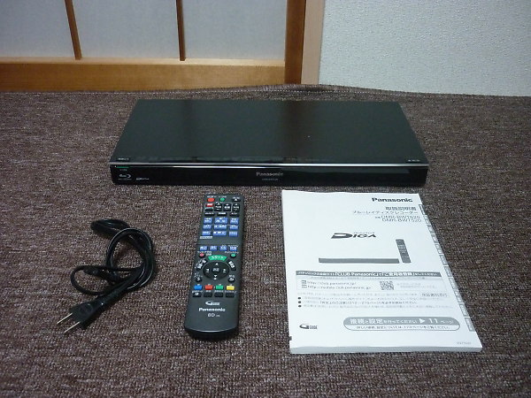 「Panasonic ブルーレイディスクレコーダー DIGA DMR-BWT520」を大阪府吹田市で買取(9月20日)