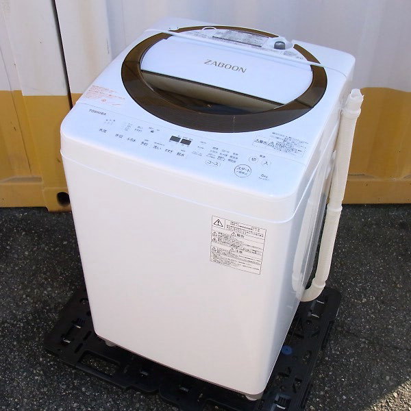 東芝 ZABOON(ザブーン) 全自動洗濯機 TOSHIBA AW-6D6 DDインバーター 