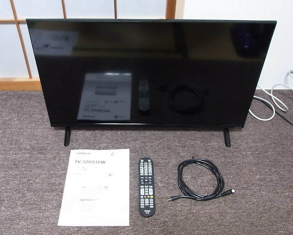 「aiwa 32V型 LED液晶テレビ TV-32HB10W」を大阪市中央区で買取(2月16日)