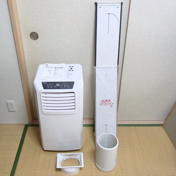 冷暖房/空調 エアコン YAMAZEN 移動式エアコン YEC-K22-W 2021年製」を大阪市城東区で買取(5 