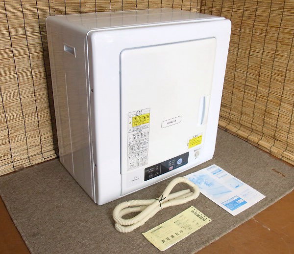 日立 衣類乾燥機 (乾燥容量4kgタイプ) DE-N40WX (2020年製)」を大阪市 