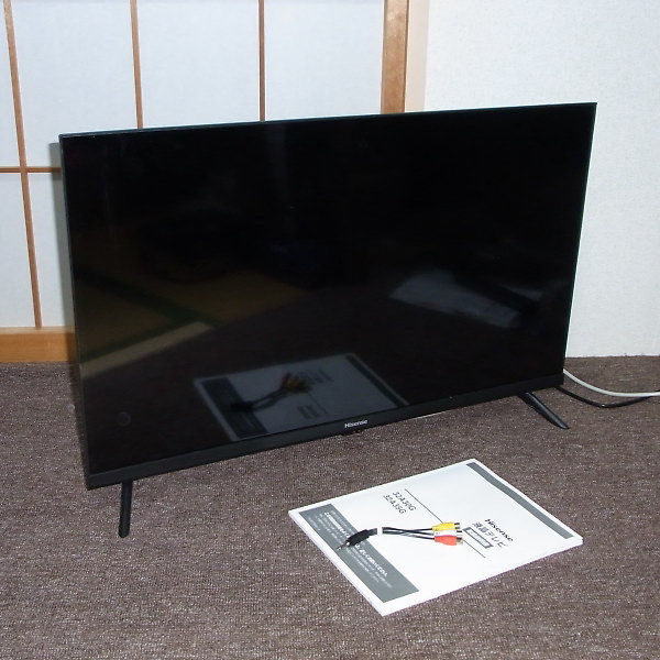 Hisense 32V型液晶テレビ 32A35G (2021年製)を大阪市旭区に出張買取