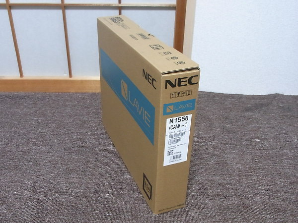 NEC 15.6型ノートPC (LAVIE) PC-N1556CAW-T (新品未開封)を出張買取しました！