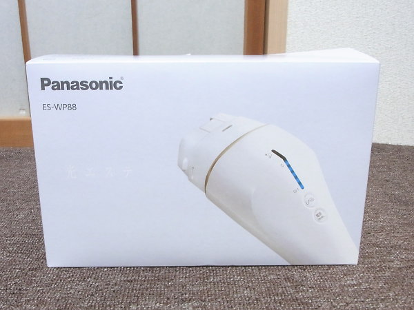 Panasonic 光エステ ボディケア (光美容器・脱毛器) ES-WP88 (新品/未使用)を出張買取しました！