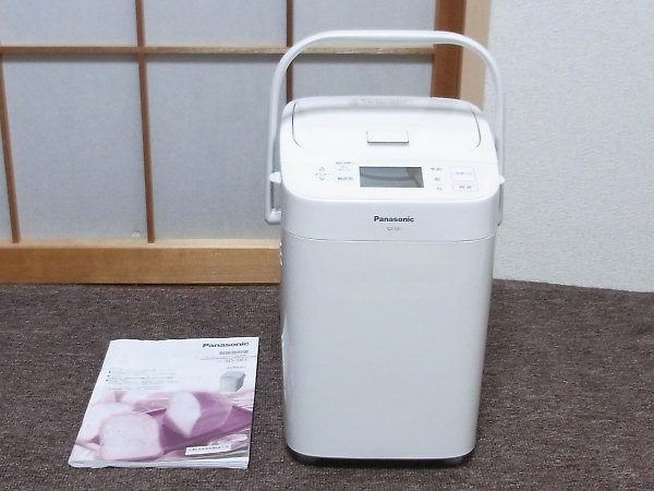 送料無料】 【一度だけ使用】Panasonic ホームベーカリー キッチン家電