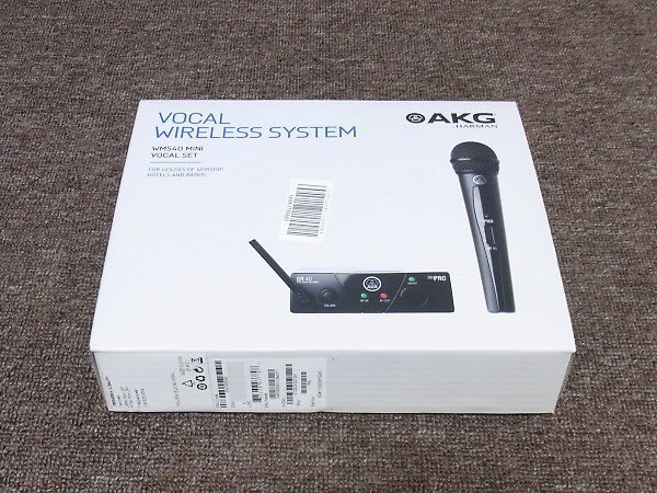 AKG ワイヤレスWMS40 PRO MINI 　HT 40 マイク付き