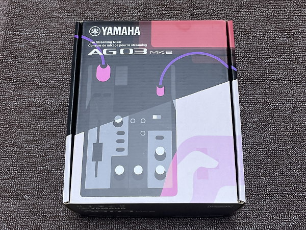 ライブストリーミングミキサー AG03MK2を買取