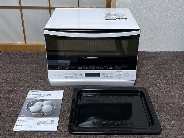 東芝 スチームオーブンレンジ「石窯ドーム」ER-XD70-W (2022年製)を出張買取しました！(6月10日)