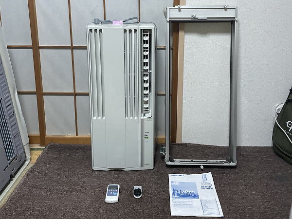 コロナ 窓用エアコン CW-1822R (2022年製)を出張買取しました！(6月11日)