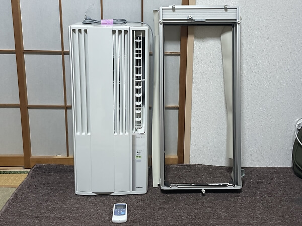 コロナ 窓用エアコン 冷房専用ウインドエアコン CW-160K (2020年製)を出張買取しました！(6月12日)