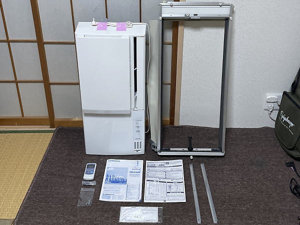 コロナ 冷暖房兼用 窓用エアコン ReLaLa CWH-A1823R (2023年製)を出張買取しました！(6月27日)