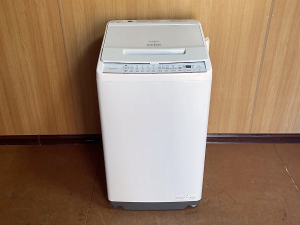 日立 全自動洗濯機 7.0kg ビートウォッシュ BW-V70GE9-W (2021年製)を出張買取しました！(8月6日)