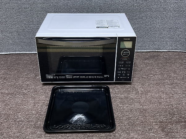 東芝 オーブンレンジ フラット庫内 ER-X18-W (2024年製)を出張買取しました！(8月19日)