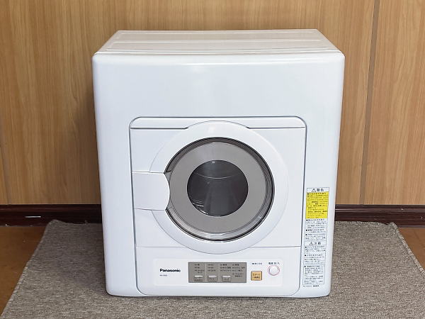 Panasonic 衣類乾燥機 6kgタイプ NH-D603 (2024年製)を出張買取しました！(9月10日)