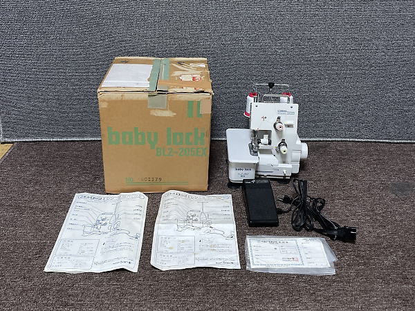 JUKI baby lock ロックミシン BL2-205EX (中古品)を出張買取しました!(1月9日)