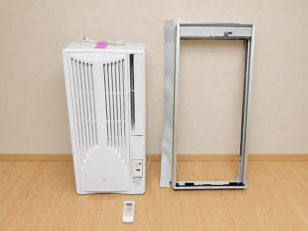 窓用エアコン KAW-1906を買取