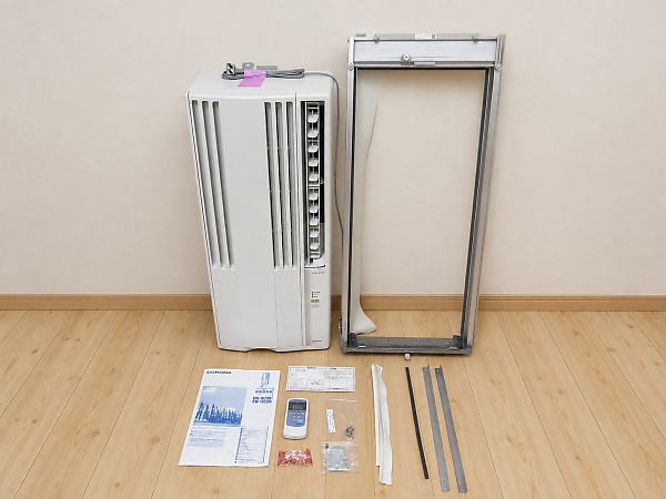 窓用エアコン CW-1623Rを買取